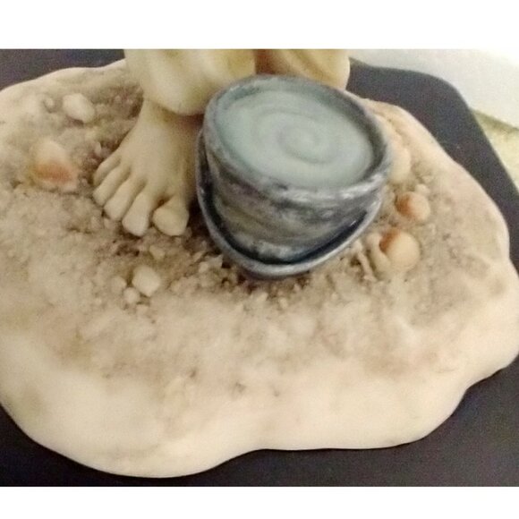 Figurine Boy Sailor Beachcombers Int'l 1999 Whimsical Vintage Resin Statue Art - Picture 10 of 15